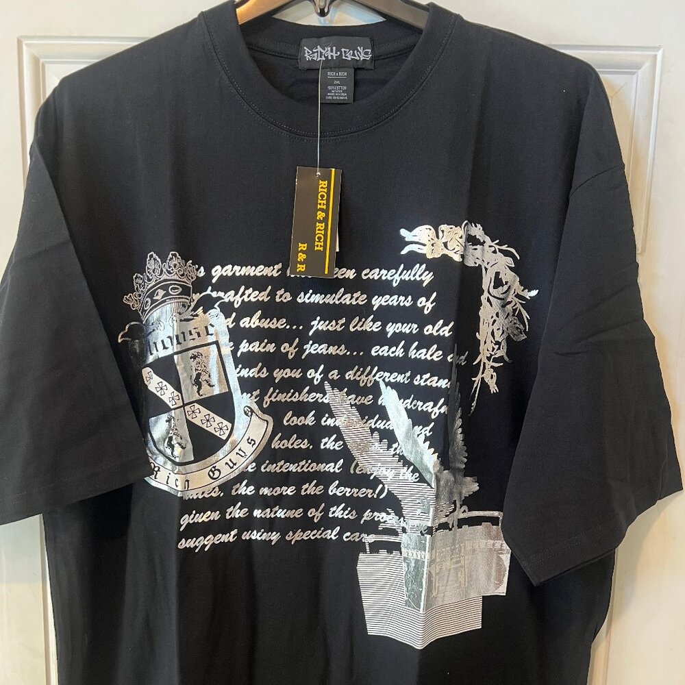 Vintage Hip Hop shirt by RICH & RICH Brand -Run's BIG